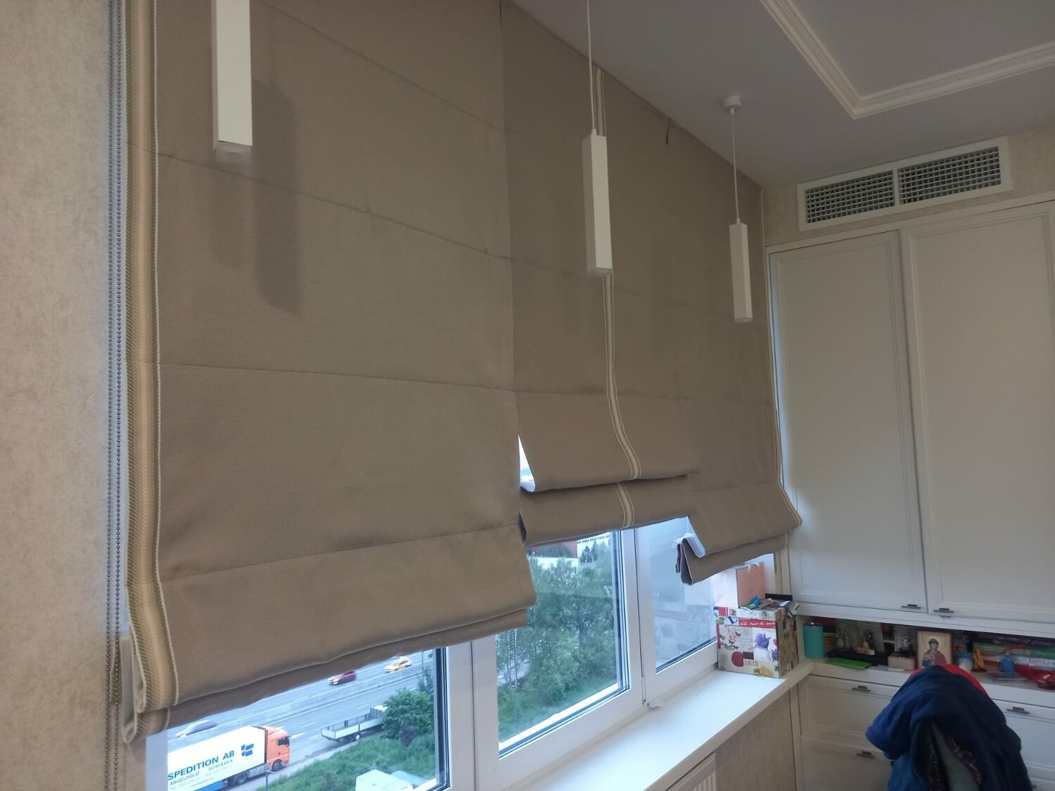 римская штора, шторы