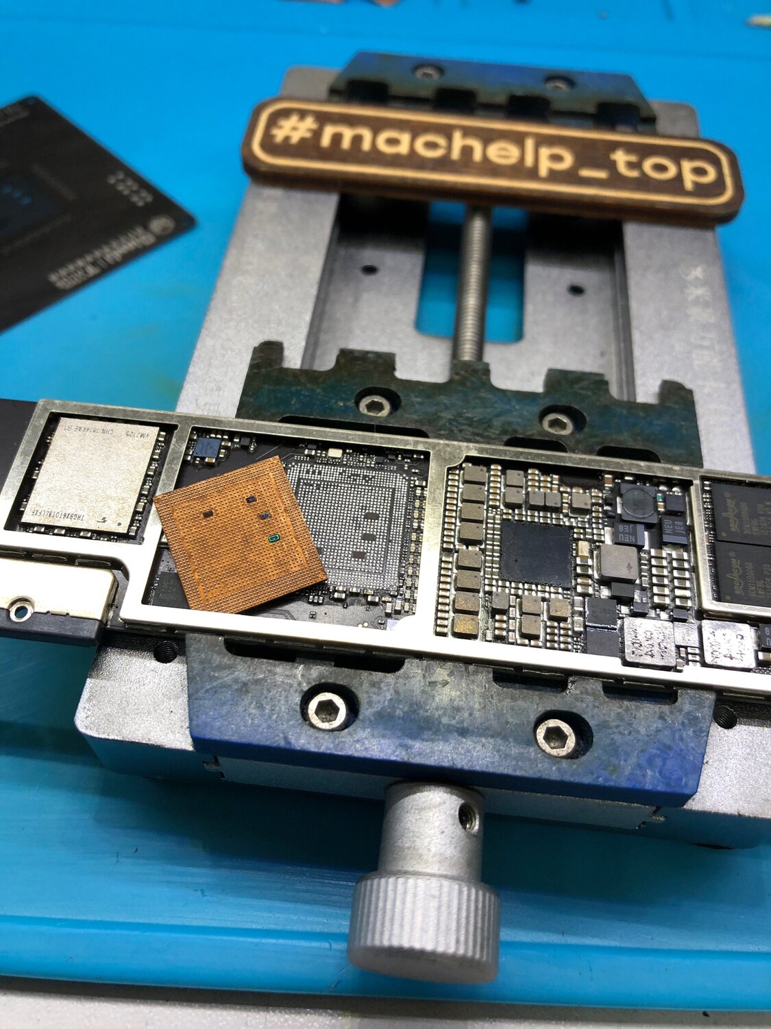 деталь, техника, iphone 4s cpu перекатка, phone repair, iphone 7 wifi
