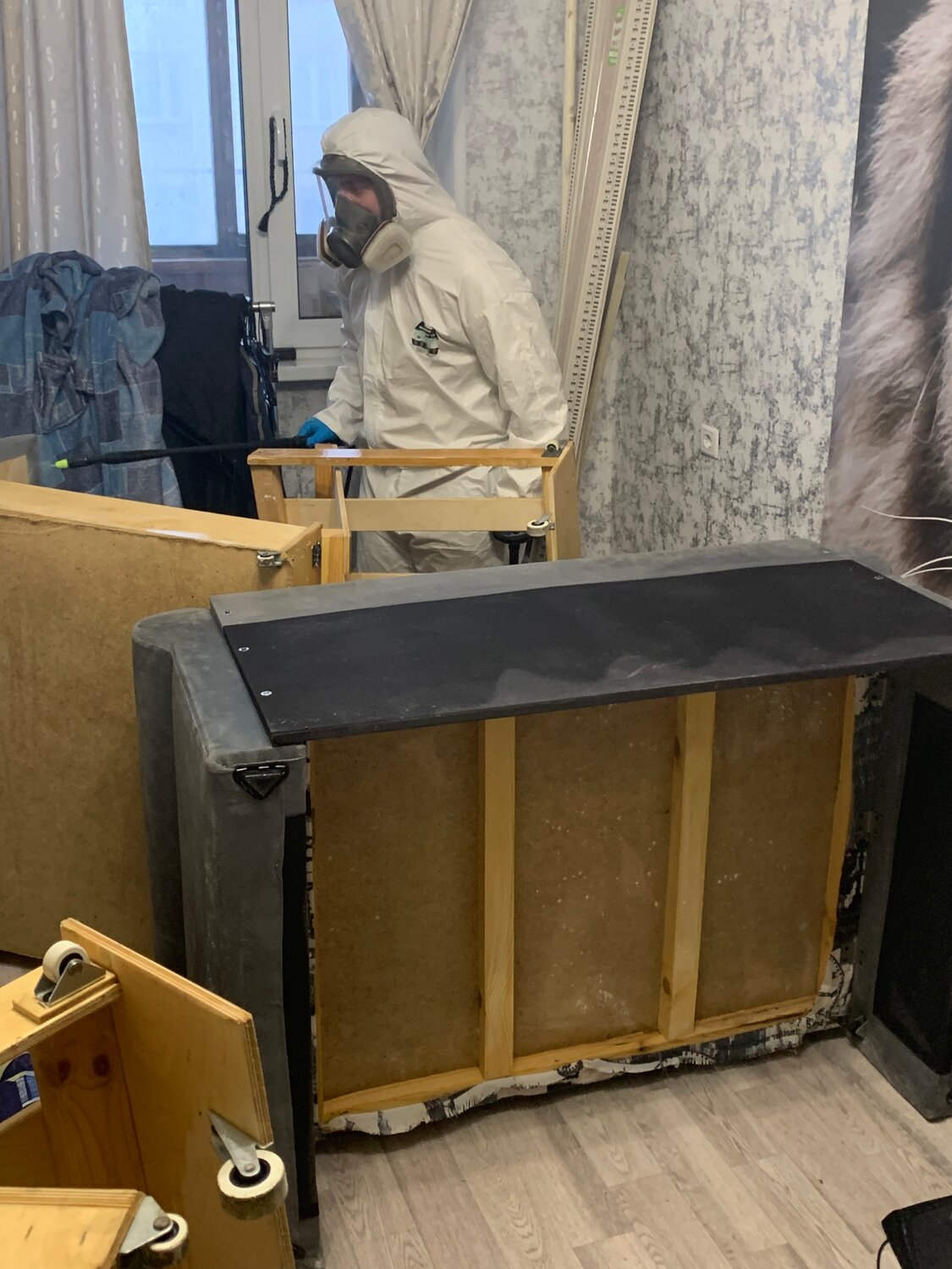 дезинфекция от клопов, дезинфекция клопов, дезинфекции клопов чтз марченко, сборка мебели на квартире, дезинфекция