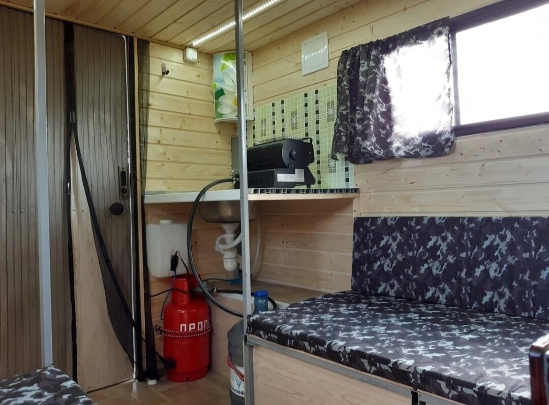 газ 66 кунг баня, т2 в автодом, уаз 3303 автодом кемпер внутри, баня на колесах, баня каневская