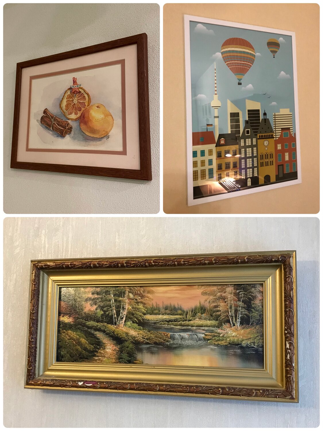 Монтаж картины