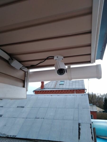 видеонаблюдение монтажные работы, awning mounts, видеонаблюдение для дачи, установка камер, воронеж монтаж видеонаблюдения