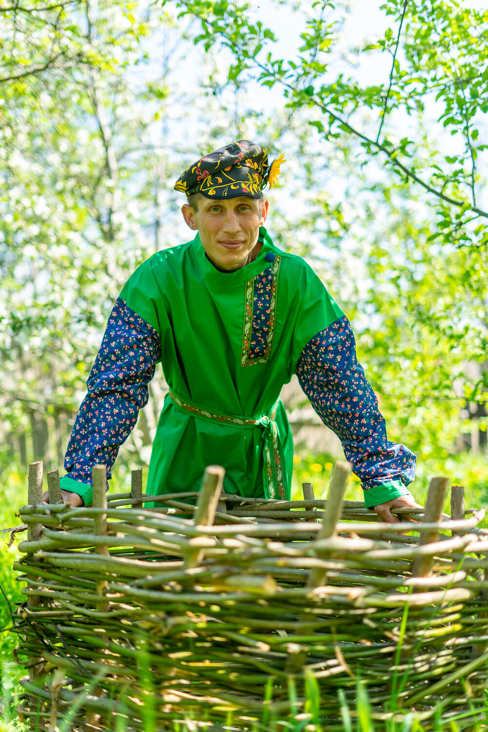 народная, русская рубаха, человек, деревенский парень, максим мясников челябинск