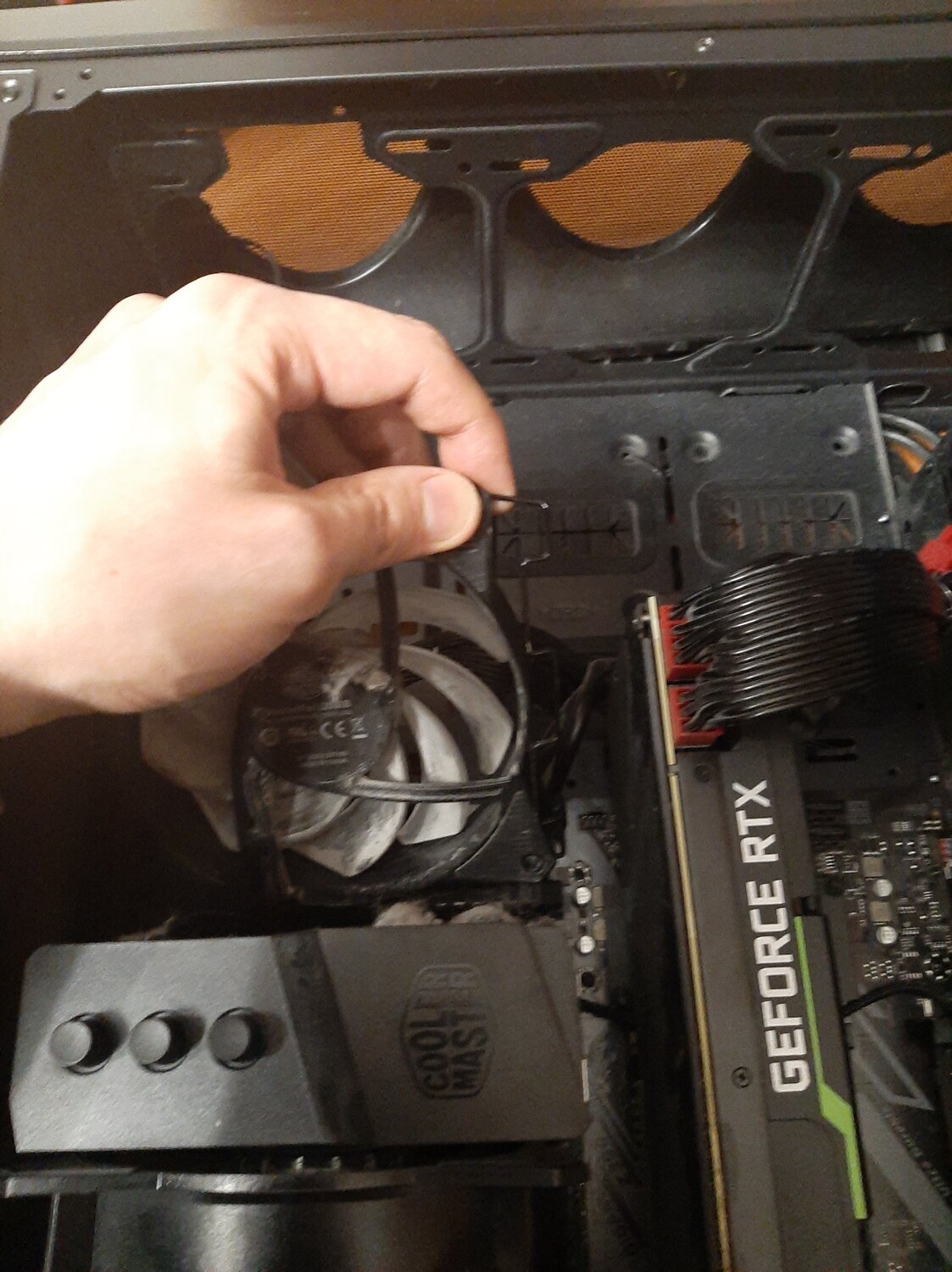 сборка пк, собрать компьютер, пк компьютер, msi tomahawk b450 argb connector, кулер компьютера