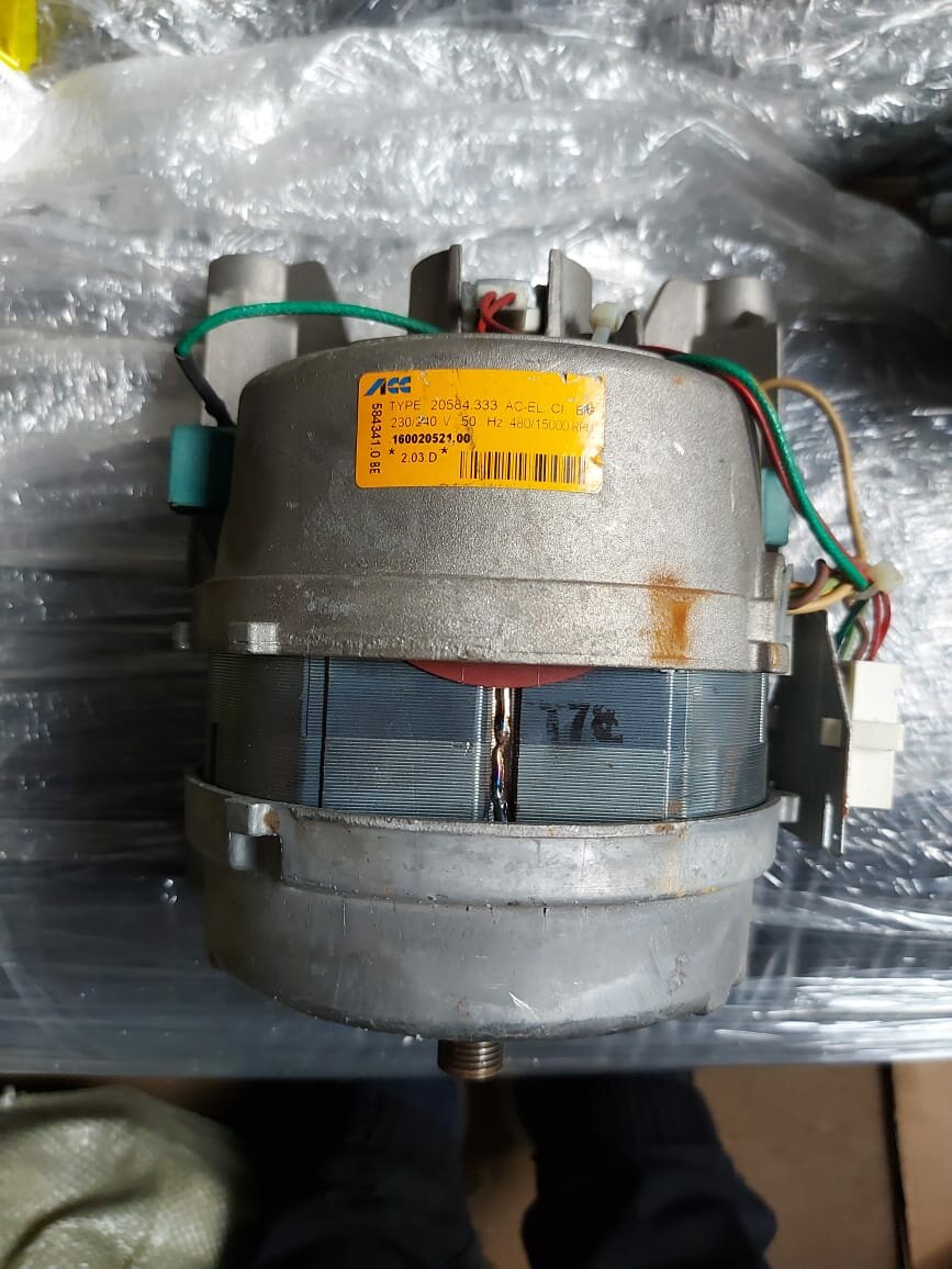 электродвигатель acc 20584.333 160020521.00, электродвигатель type 20584.333, мотор стиральной машины канди, электродвигатель стиральной машины, мотор для стиральной машины