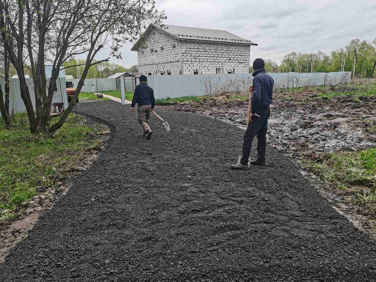 укладка асфальта, асфальтовое покрытие, холодный асфальт, асфальт, асфальтирование