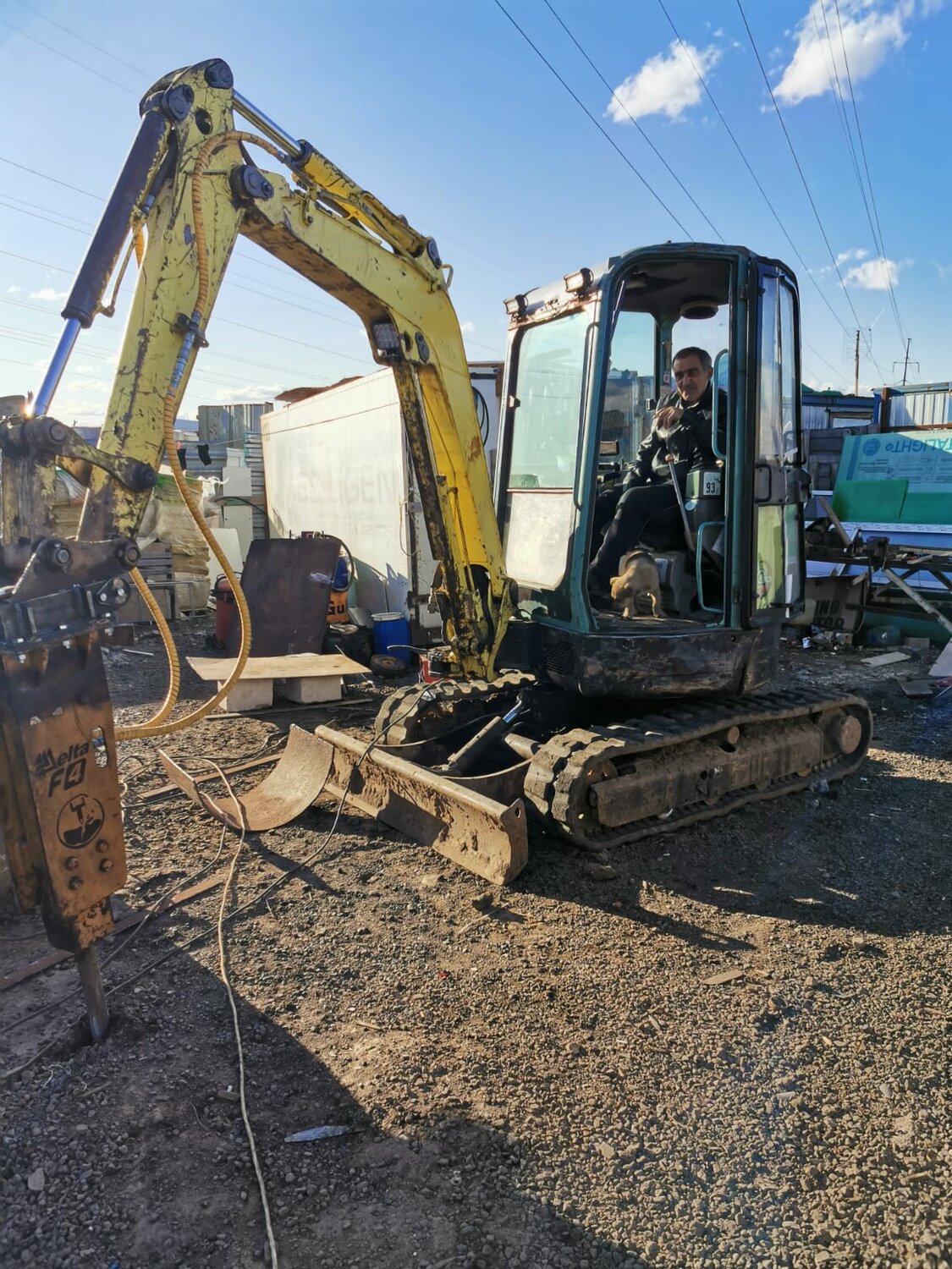 мини экскаватор, yanmar экскаватор vio38u, экскаватор yanmar vio 40, японские экскаваторы, экскаватора yanmar 025