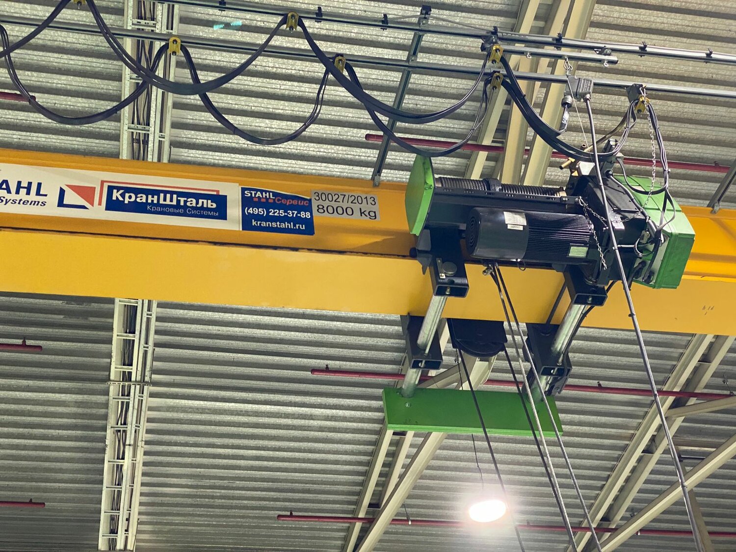 кран мостовой stahl cranesystems, кран балки, кран мостовой подвесной, однобалочный кран, кран мостовой однобалочный