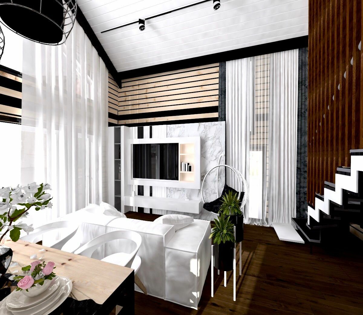 дизайн студия интерьера, дизайн интерьера, интерьер, интерьер таунхауса, интерьер кухни