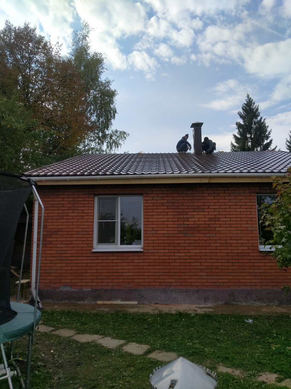 дачный дом, дом в селе, одноэтажный дом, кирпичный дом, дома дом