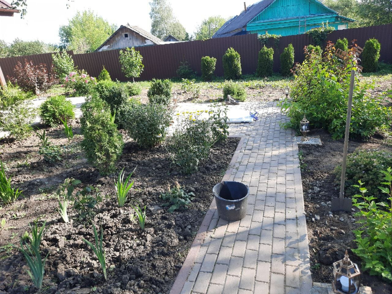 облагородить заросший участок, св сад, дачный участок, ландшафтный дизайн участка, участок дача