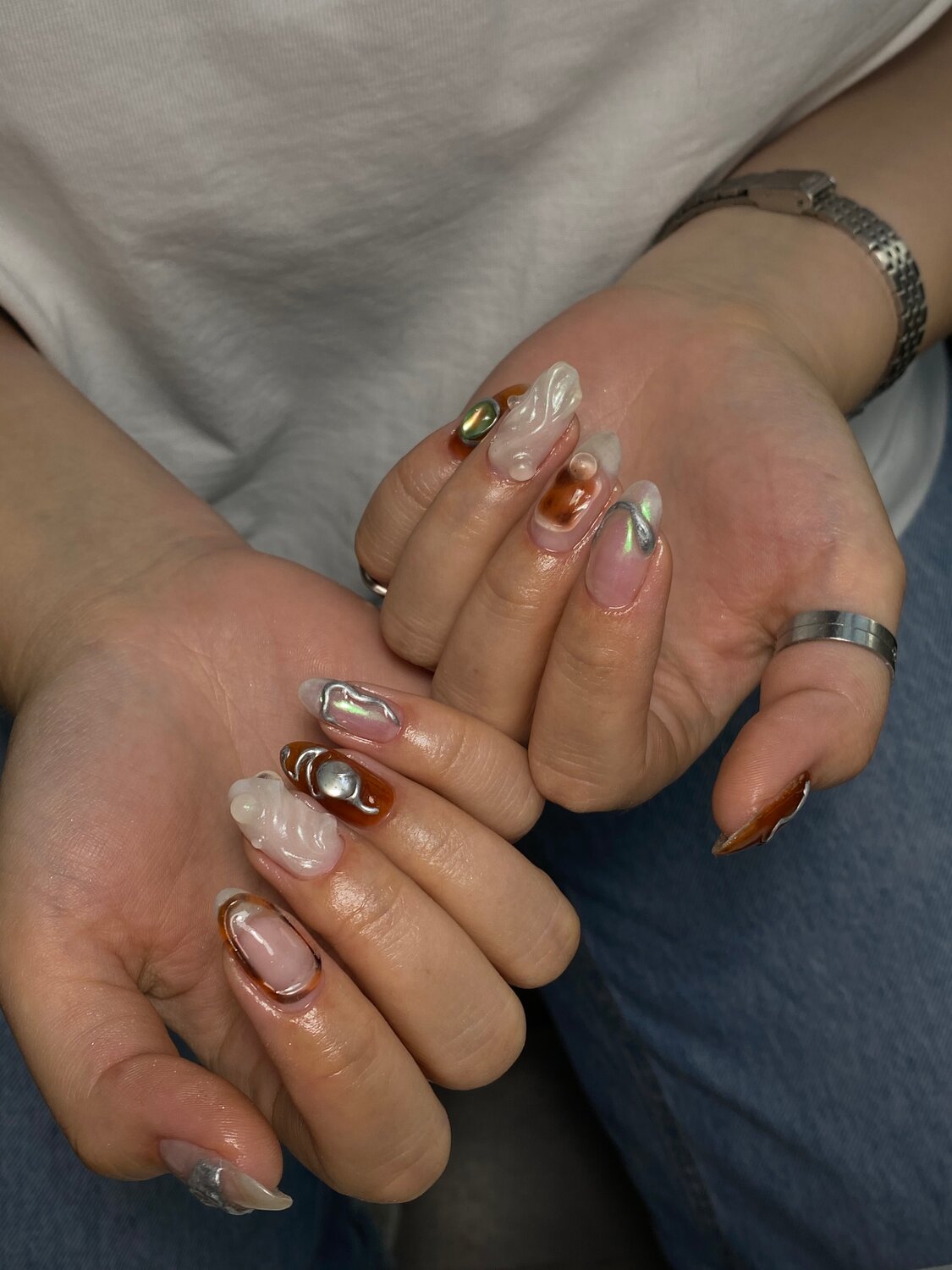 маникюр, ногти, дизайн ногтей, ногти золотые, маникюр дизайн