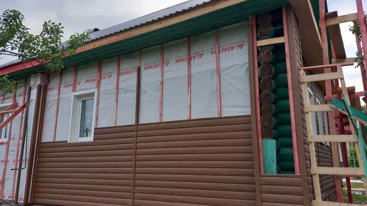 Обшить дом сайдингом