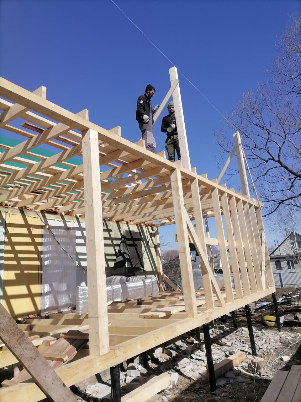 Реконструкция домов