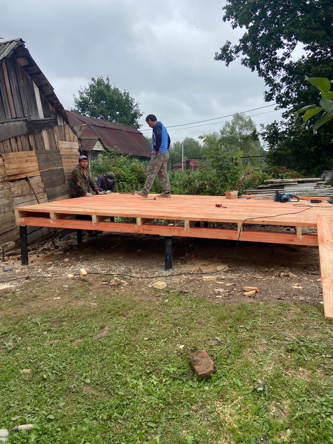 Строительство бытовка