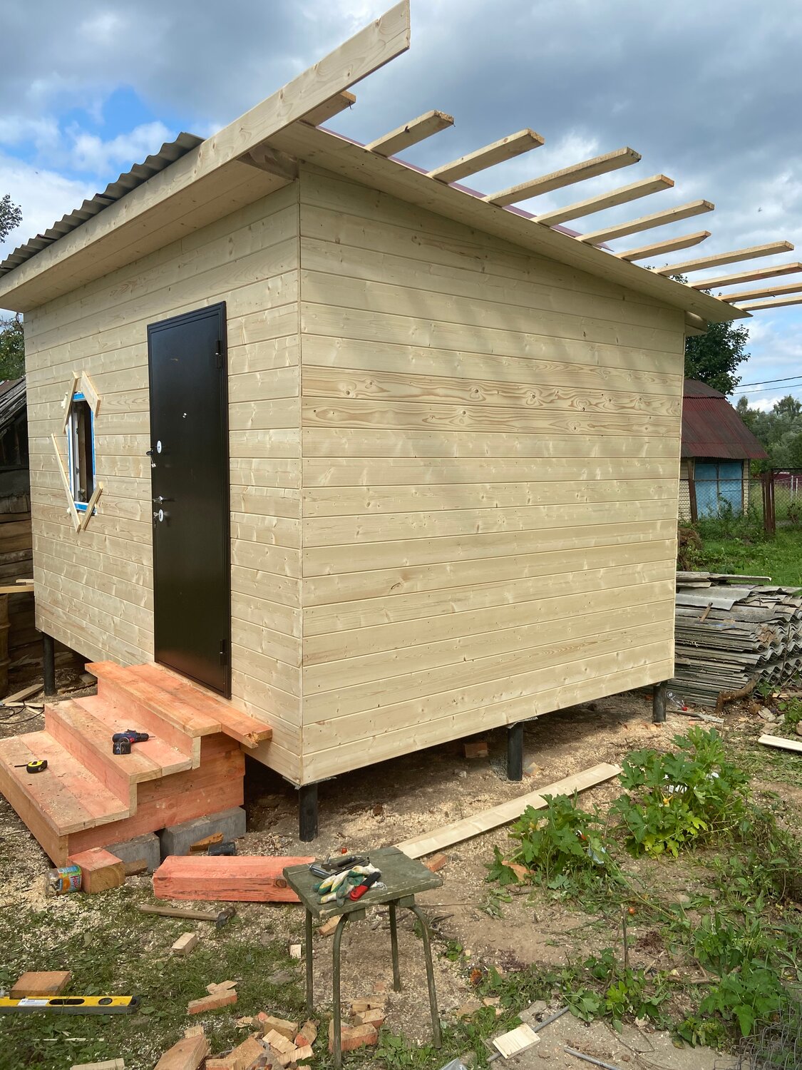 Строительство бытовка