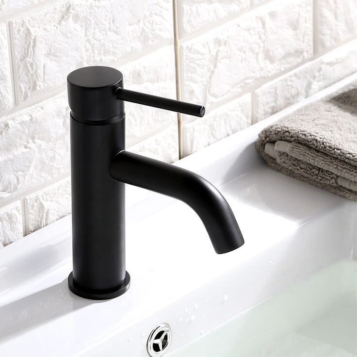 смеситель для раковины черный, черный смеситель, смесители для раковины, смеситель, смеситель для умывальника