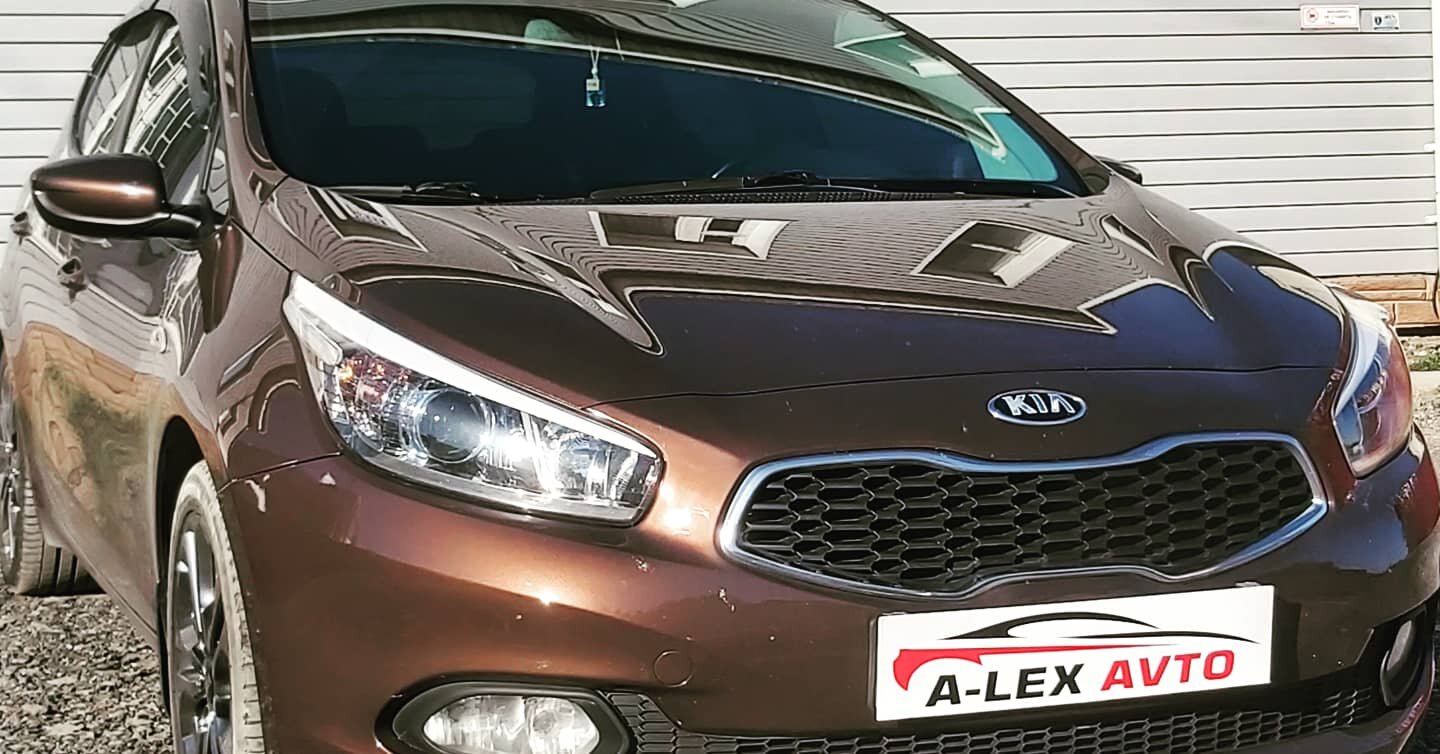 kia cee’d, kia motors, киа сид коричневый 2011, автомобиль, авто