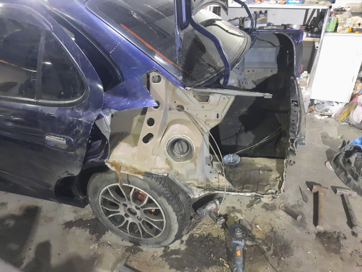 переварка задних крыльев субару импреза 1 поколения, кузовной ремонт, авто, автомобиль, крыло заднее subaru impreza gc8