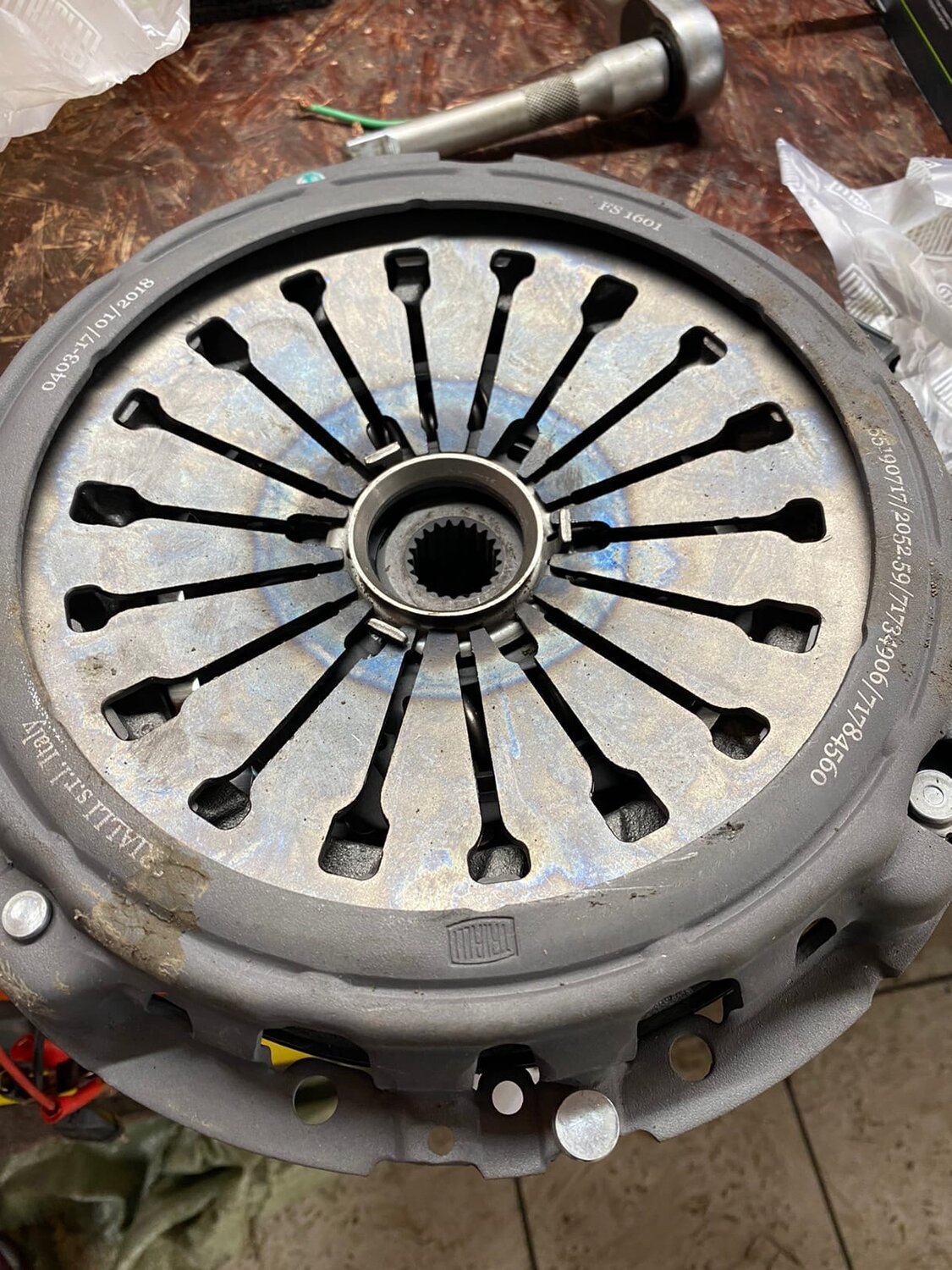 корзина сцепления, корзина сцепления татра 1521.500-6, корзина сцепления камаз 6520, сцепление, корзина сцепления маз