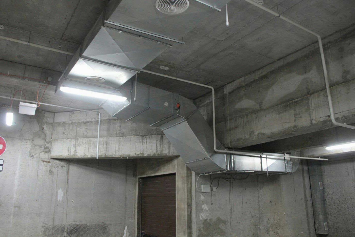 системы вентиляции, окожуховка воздуховодов, вентиляционные системы, монтаж вентиляции, монтаж систем вентиляции