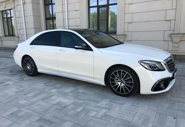 белый мерседес бенц, мерс 222 амг рестайлинг свадебный, мерседес w205 белый, белый мерседес, Mercedes-Benz S-klasse III (W140)