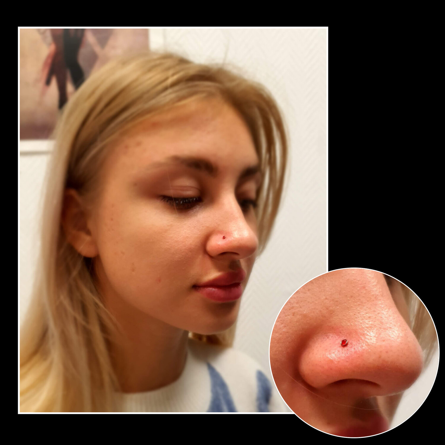 нос пирсинг, прокол носа, прокол крыла носа, правильный прокол крыла носа, прокол крыло носа