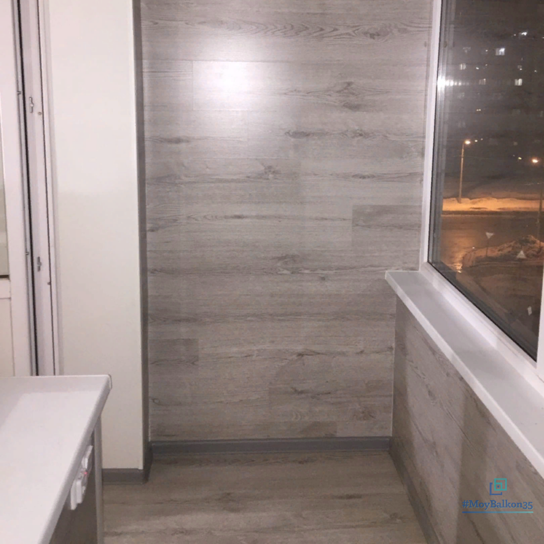 отделка балкона ламинатом, отделка балкона ламинатом пол и стены, балкон отделка, лоджия отделка, балкон отделанный ламинатом