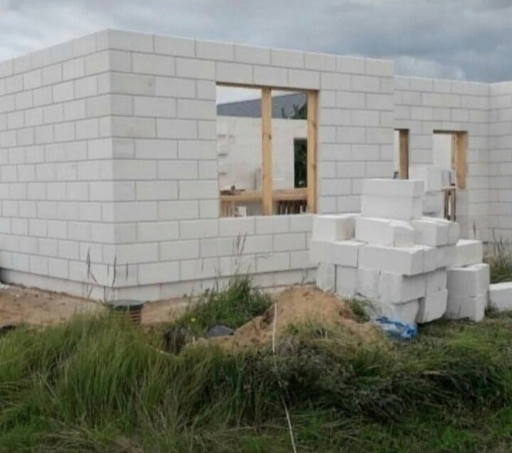 газобетонные блоки, строительство домов из газобетона, газосиликатный блок, газобетон, стены из газобетонных блоков