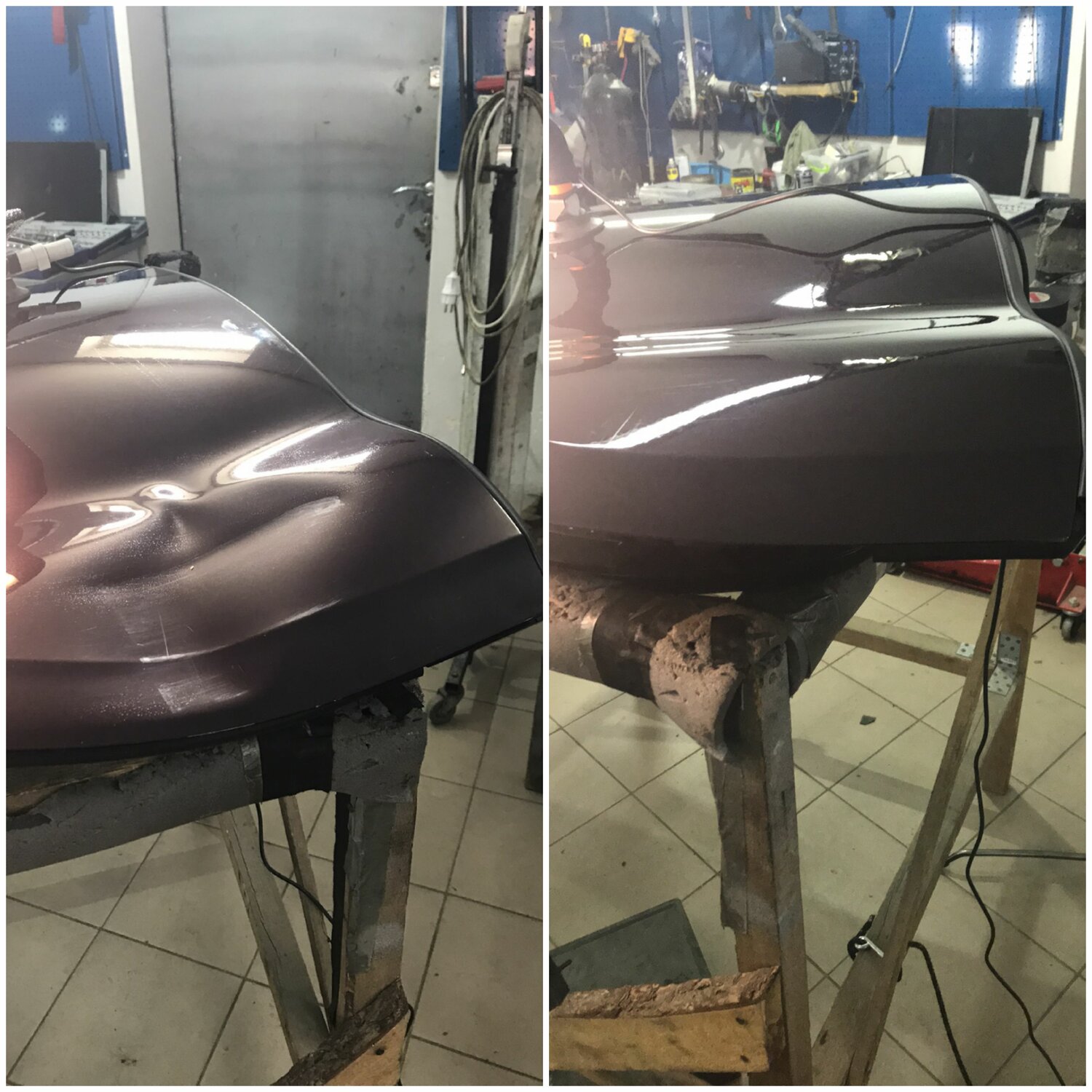 черный капот после полировки, капот, полировка, покраска авто, полировка авто