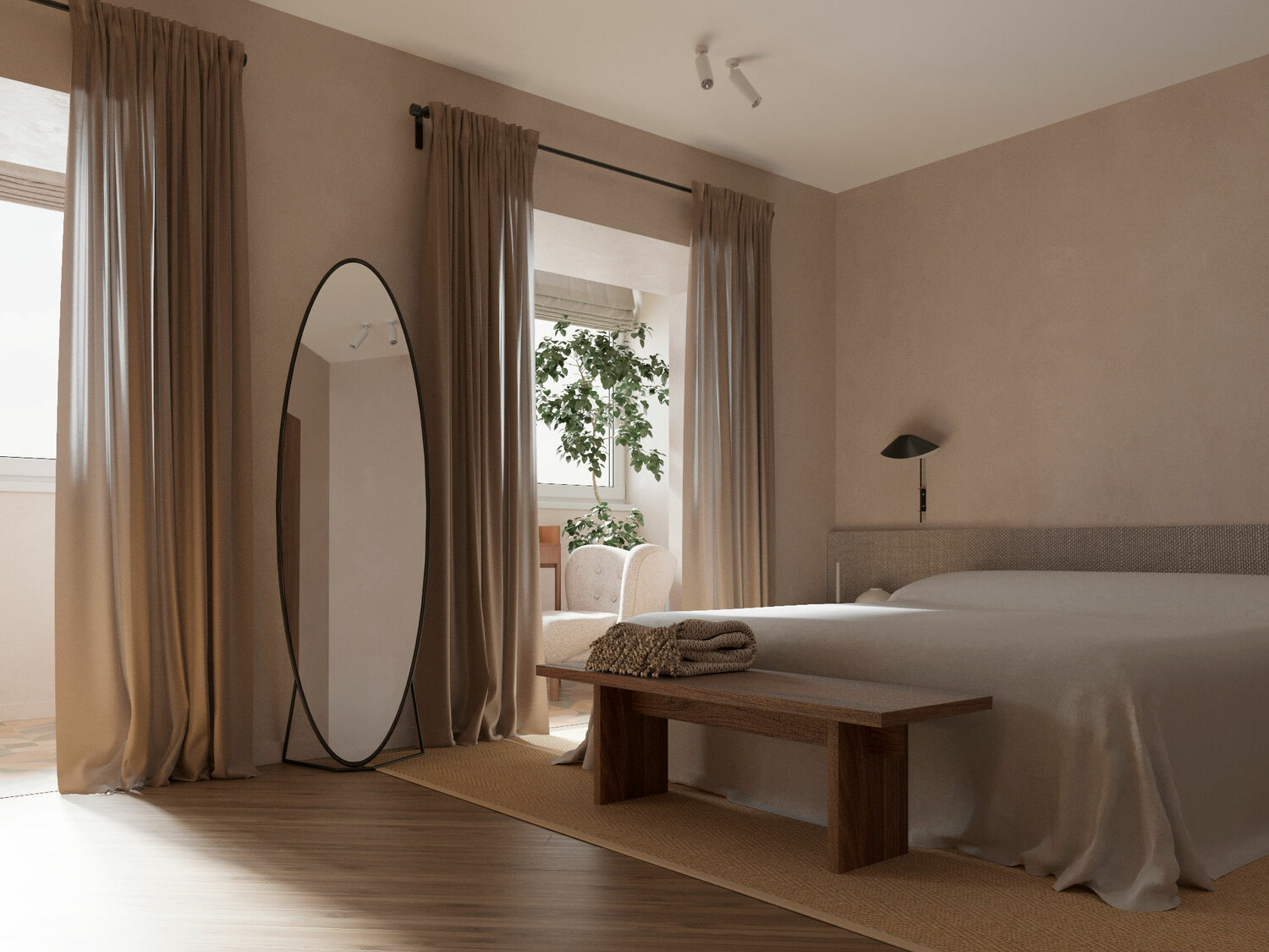 дизайн проект спальни, спальня дизайн, спальня интерьер, проект спальни, современные интерьеры спален 2020