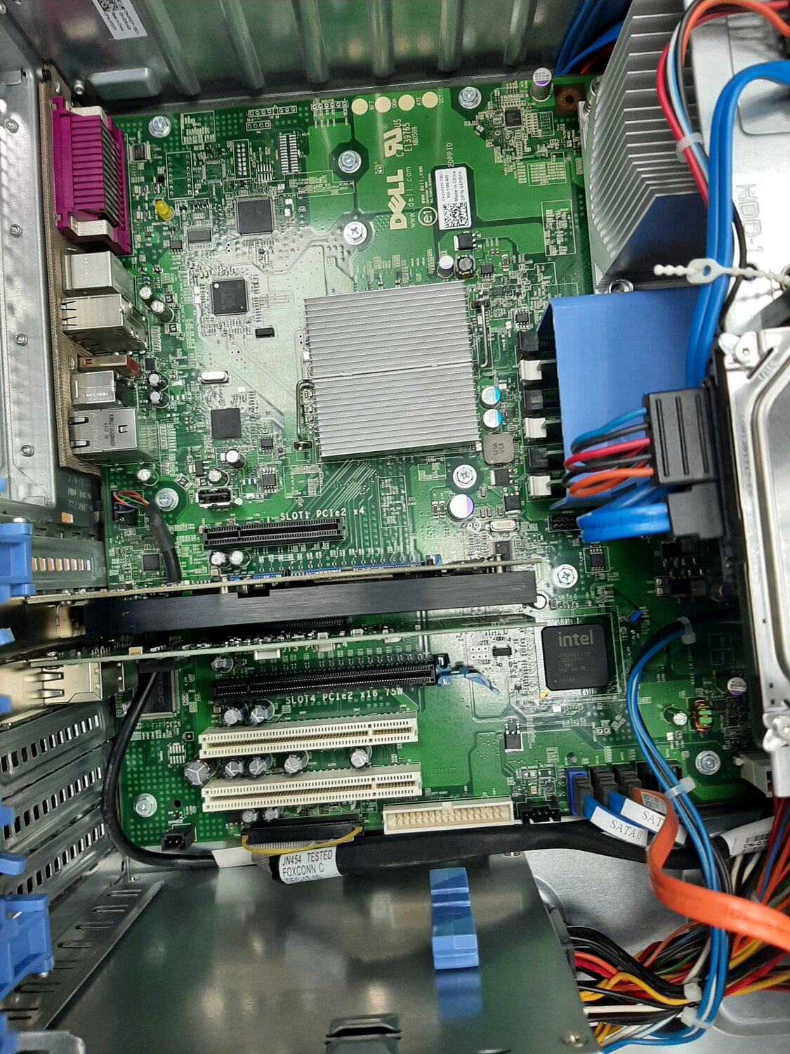 компьютеры, плата компьютера, компьютерная техника, dell precision 390, материнская плата компьютера