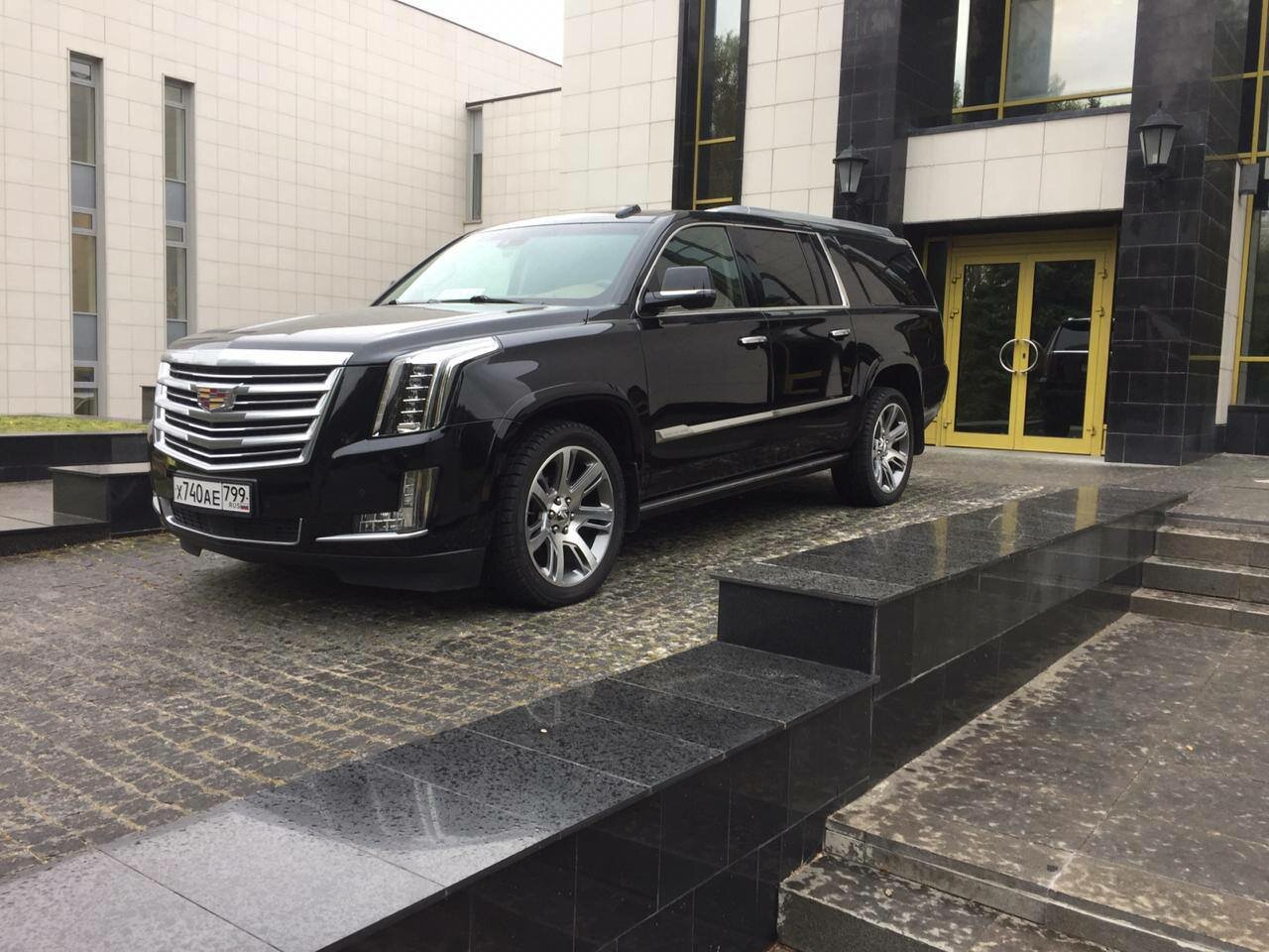 cadillac escalade, cadillac, кадиллак эскалейд черный, кадиллак эскалейд объем, Cadillac SRX I