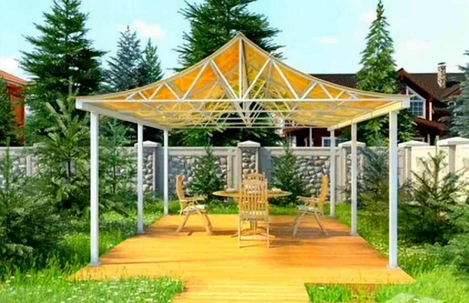 навесы для дачи, беседка навес, беседка навес для дачи, беседка садовая, дачные беседки