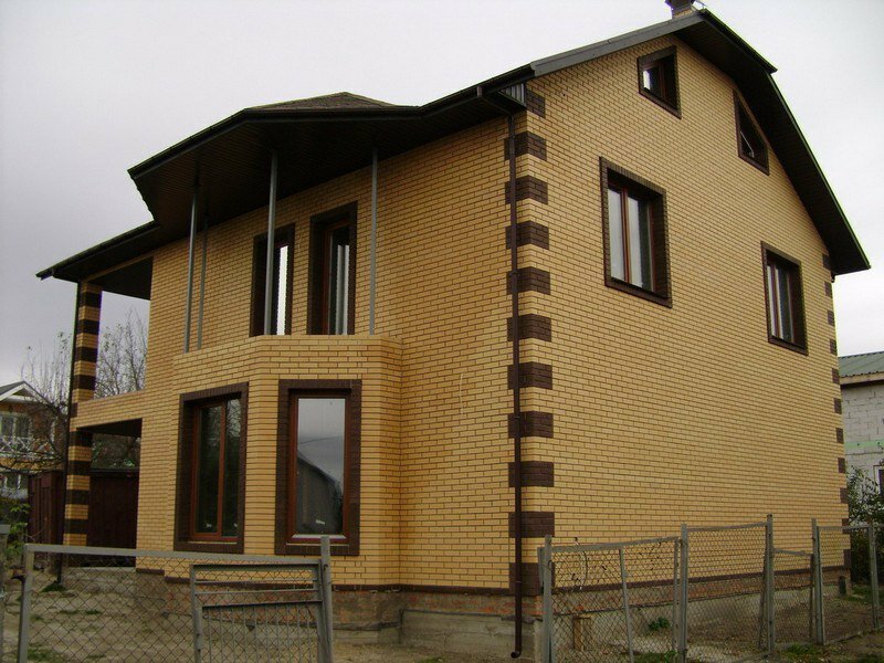 дом облицовочный кирпич, фасад из кирпича, дом кирпич, фасад дома кирпич, фасад кирпич