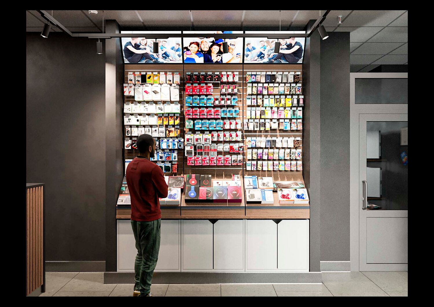 Дизайн интерьера магазина