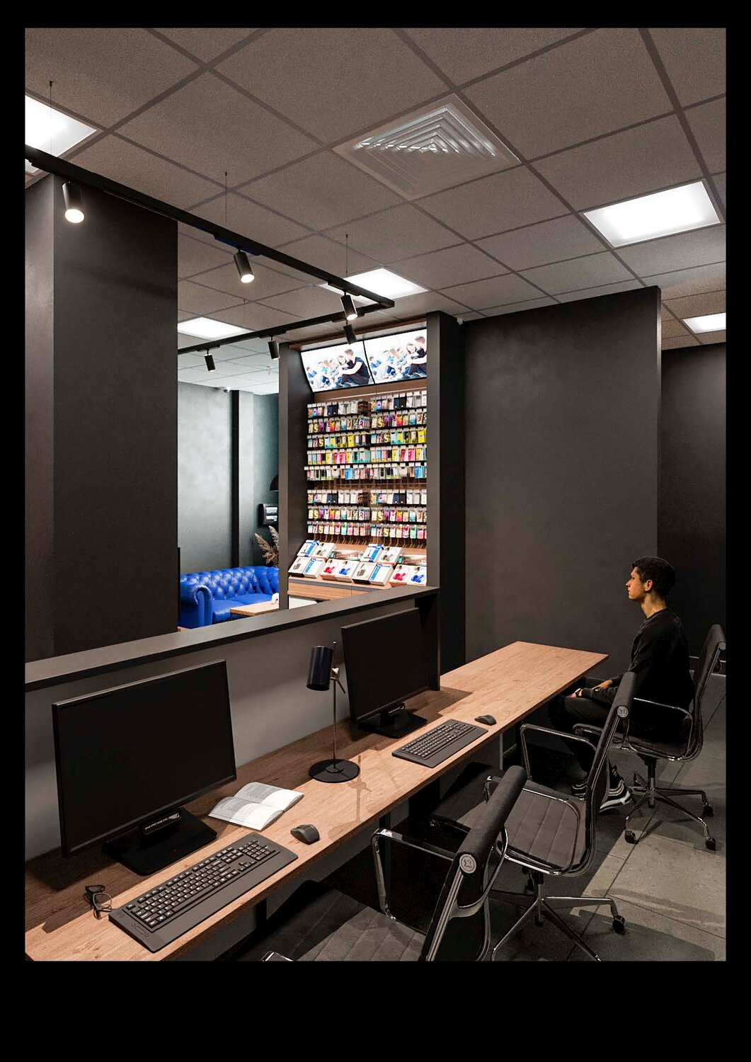 Дизайн интерьера магазина