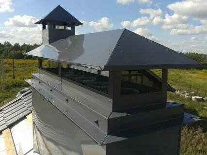 дымник флюгарка, флюгарок вентиляционный, дымник на трубу дымохода, дымник гранд лайн, дымник двойной grand line 1040*390