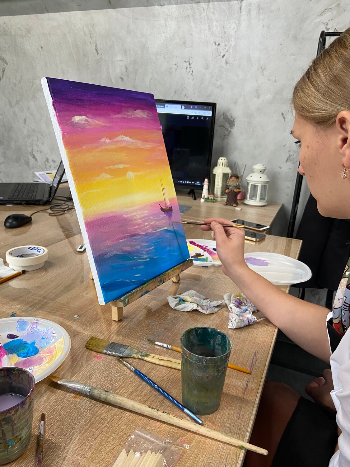 мастер класс художника, мастер класс по живописи, мастер классы художников, мастер класс живопись, выразительные картины для мастер класса