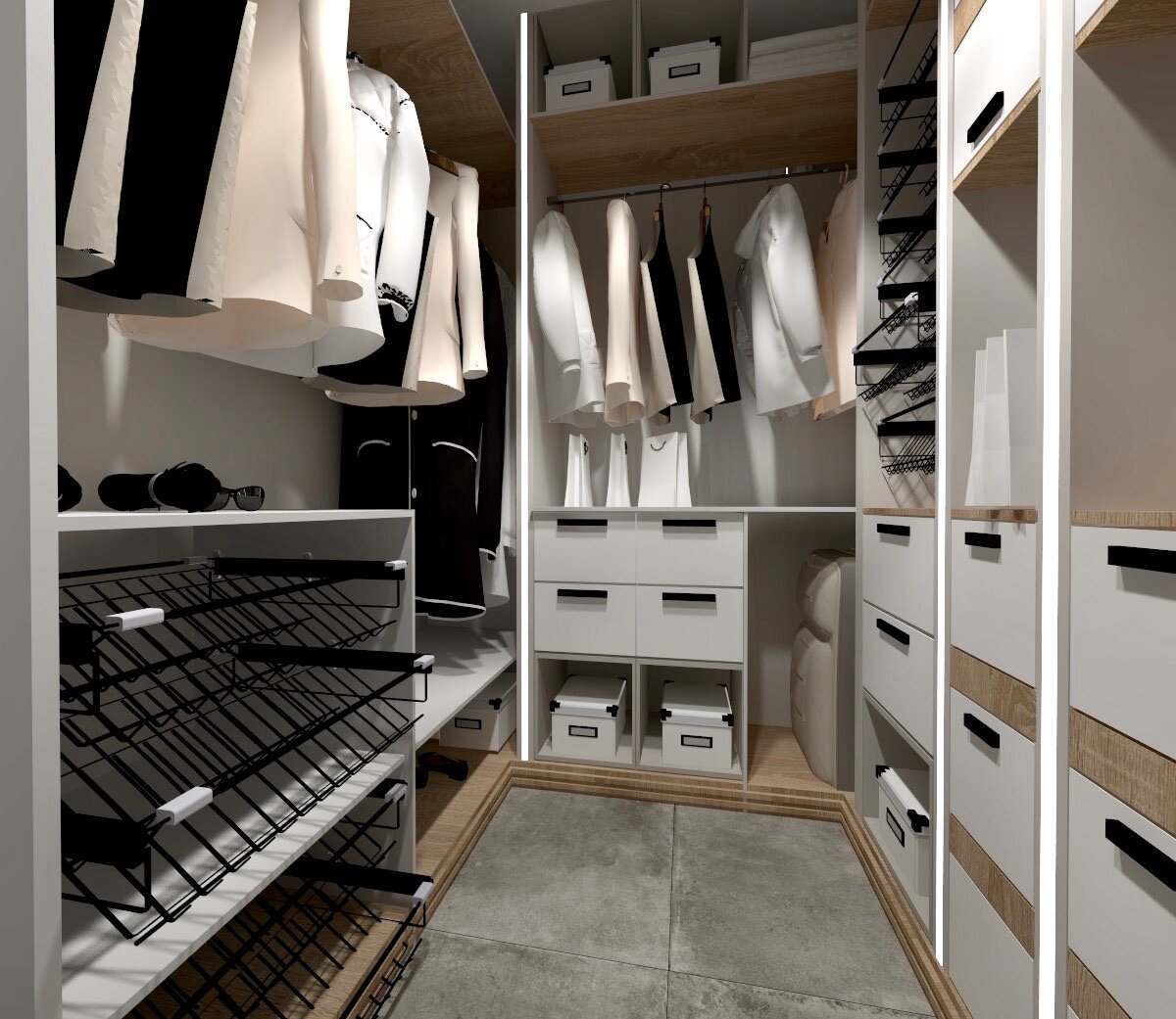 интерьер гардеробной, дизайн гардеробной, идеи для гардеробной, дизайн маленькой гардеробной, маленькая гардеробная комната