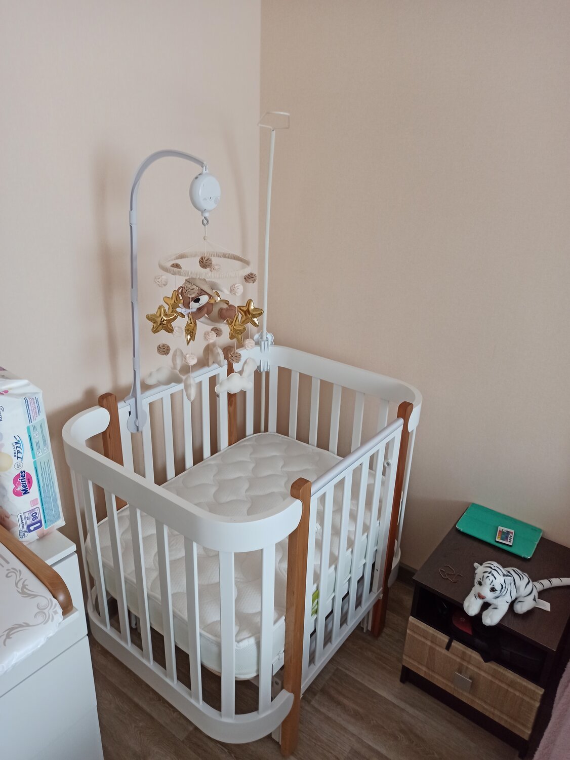 кроватка happy baby mommy, кроватка детская, приставная детская кроватка happy baby, детские кроватки для новорожденных, кроватки для новорожденных