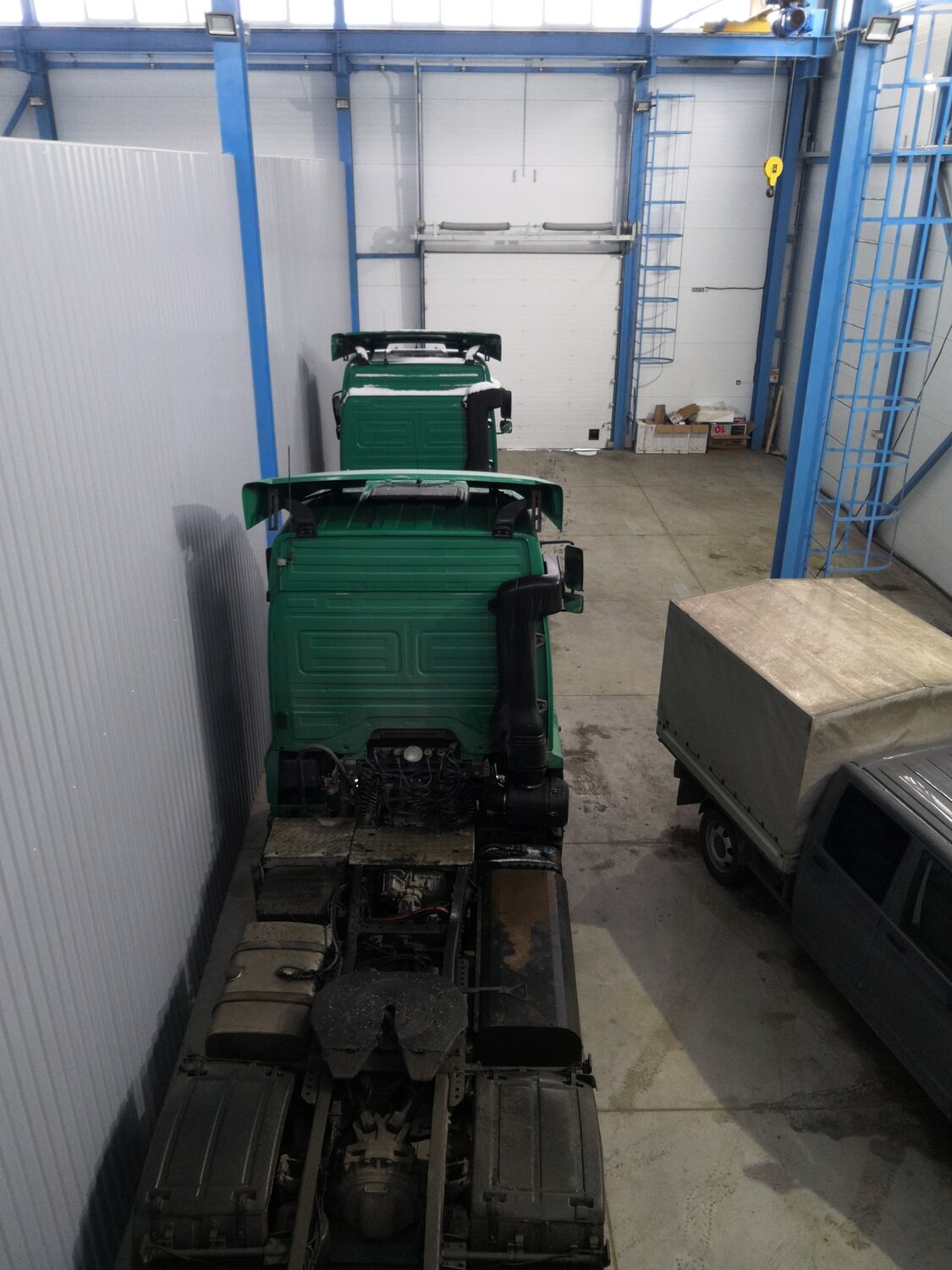 гидрофикация седельного тягача скания, ремонт грузовиков, грузовая техника, грузовик машина, ремонт грузовых авто