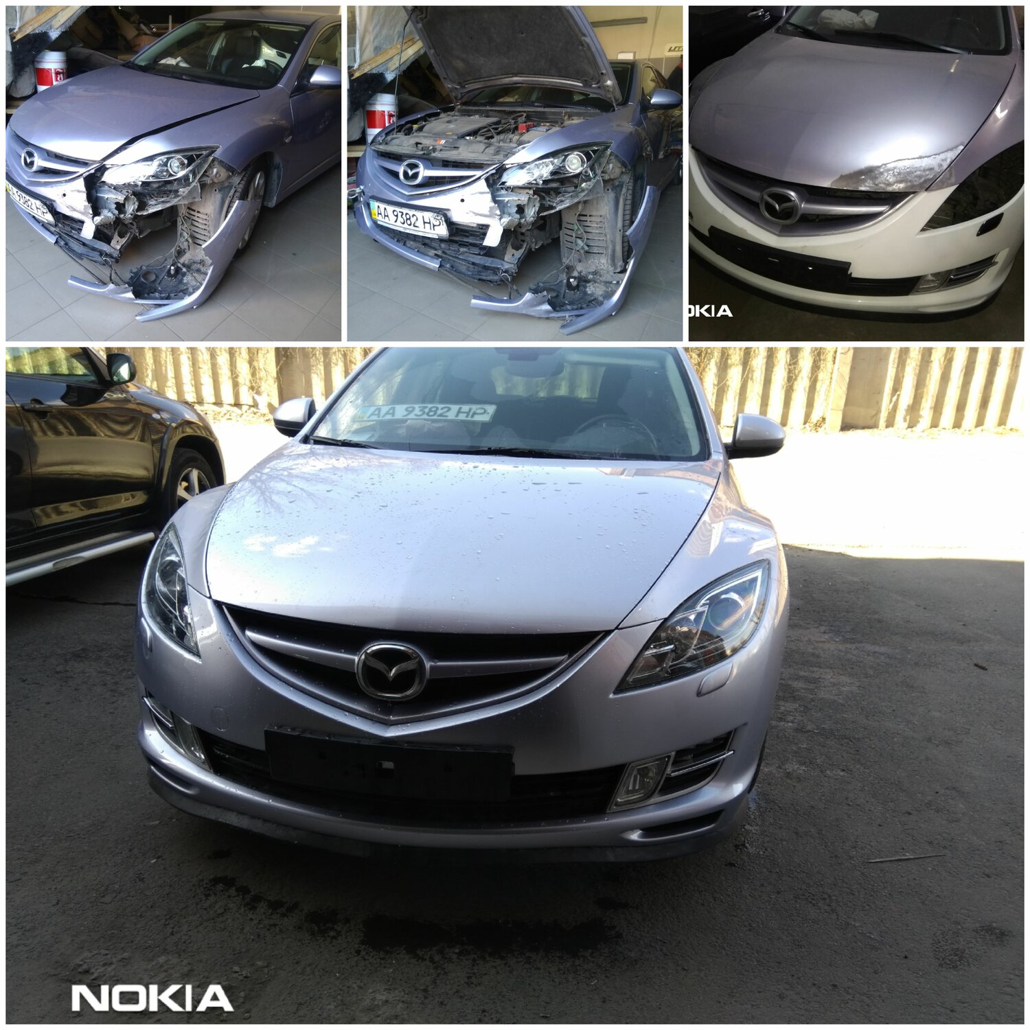 mazda6, mazda, mazda 6 2008, серая мазда 6, Mazda 6 II (GH) Рестайлинг