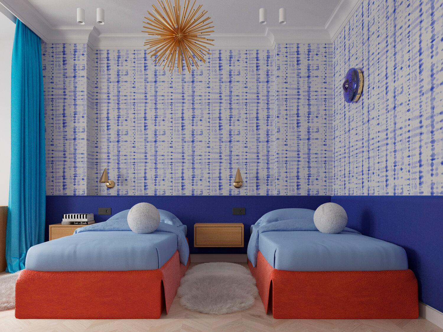 дизайн детской комнаты, интерьер детской, интерьер студии, дизайн интерьера, интерьер