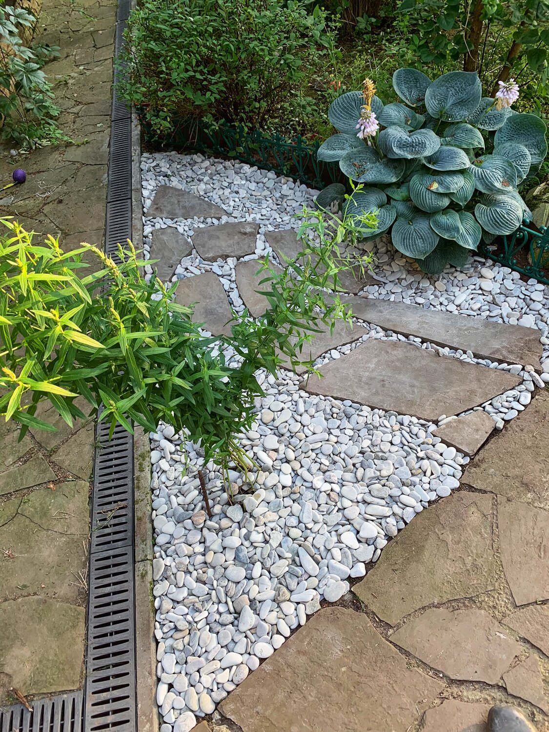 садовые дорожки из гальки, дорожки в саду, ландшафтный дизайн дорожки, дизайн садовых дорожек, дорожки из гальки