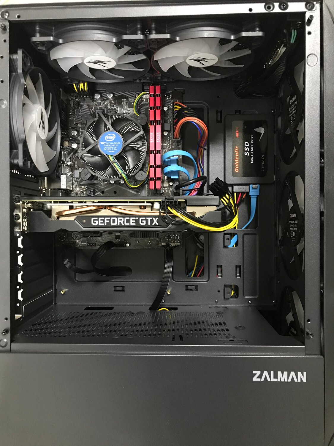 корпус zalman, системный блок zalman z1, zalman z 3, компьютер мощный, zalman z 3 plus