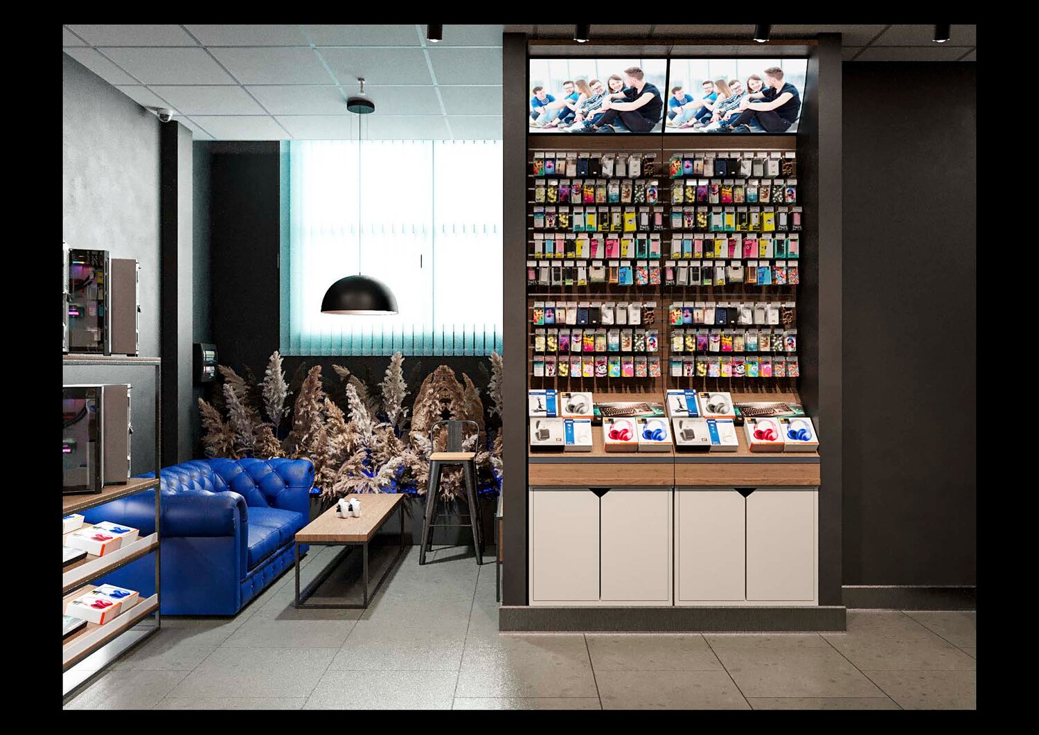 Дизайн интерьера магазина