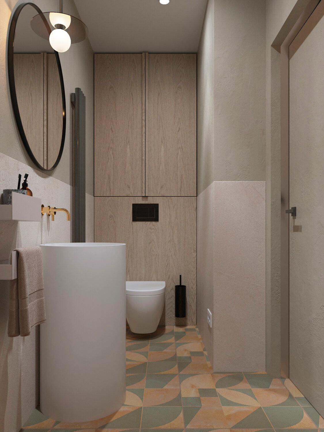 интерьер санузел, санузел, санузел дизайн интерьера, санузел в современном стиле, санузел современный дизайн