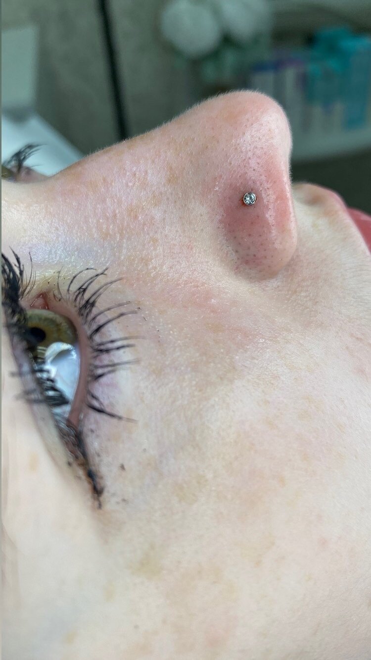 пирсинги носа, пирсинг крыла носа, прокол крыла носа, пирсинг, прокол нос