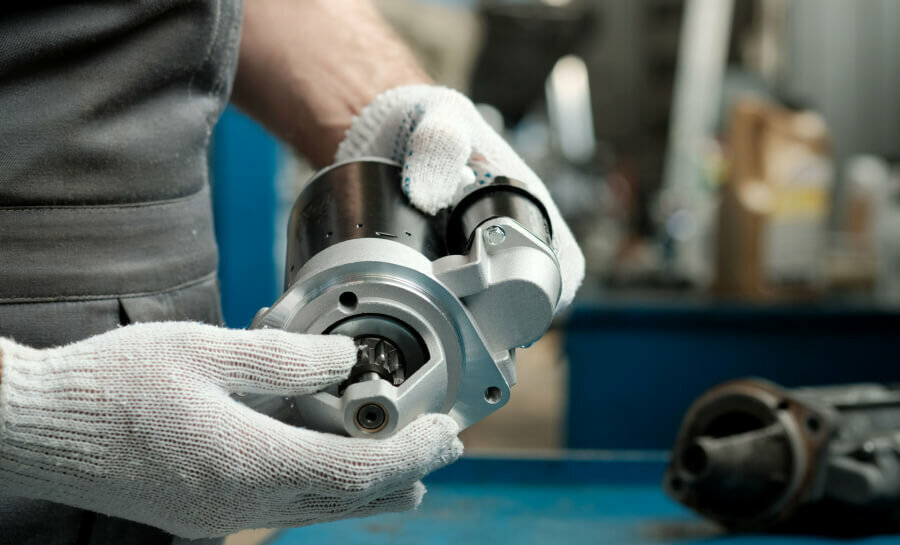 ремонт стартера, замена стартера, что такое стартер, стартер генератор, стартер ваз